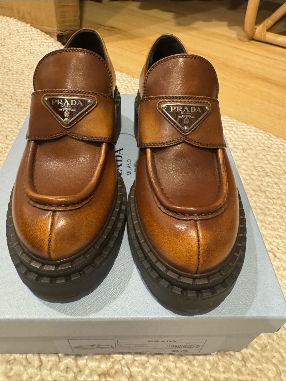 Prada Loafers, Like New!